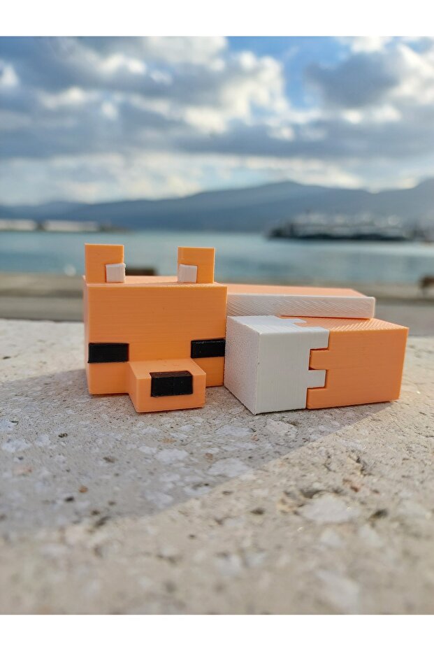 Uyuyan Tilki Figür - 2