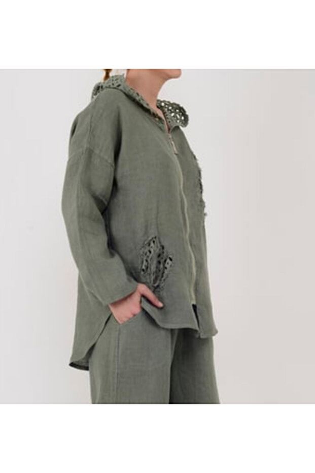 Italian Linen Black Jacket