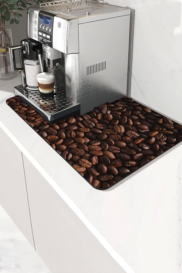 Coffee Machine Mat 35X45Cm Tea Maker Espresso Machine Pad Waterproof Coffee Grains