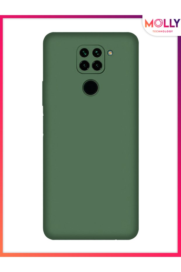 Cactus Liquid Inside Velvet Silicone Case for Xiaomi Redmi Note 9