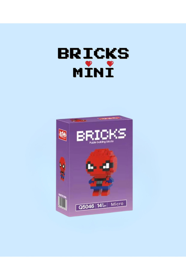 Örümcek Adam Bricks Mini Figür - 2