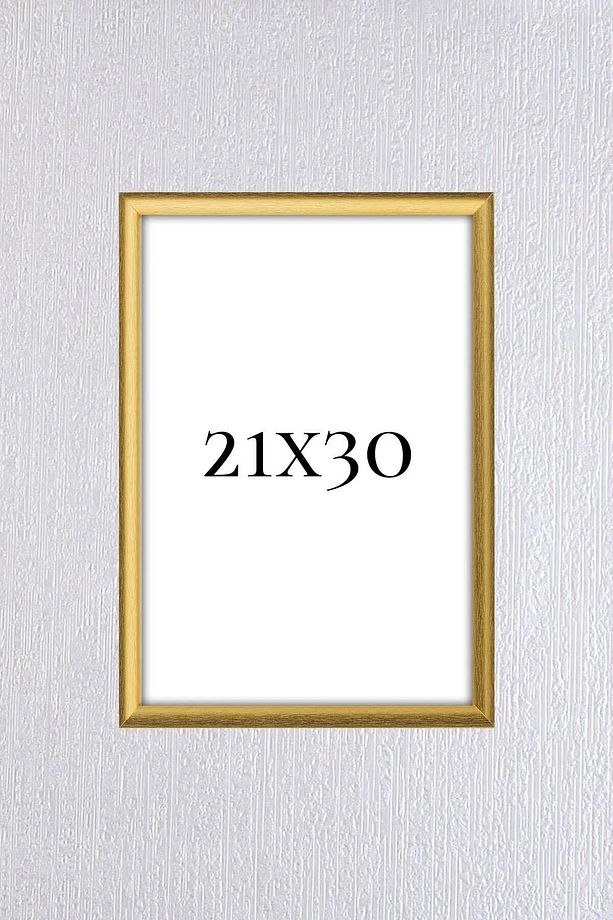 A4 ÇERÇEVE - A4 Çerçeve - Diploma Çerçevesi - Belge Ruhsat Serfitika Çerçevesi - 21x30 Çerçeve - 1