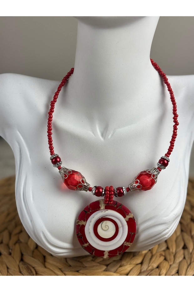 Sedef taşı kolye - 2