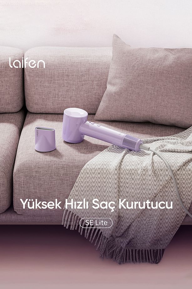 SE LITE 1500W 1 Başlıklı Yüksek Hızlı Saç Kurutma Makinesi - 1