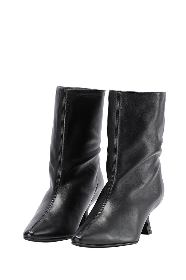 Leder Stiefelette - 5