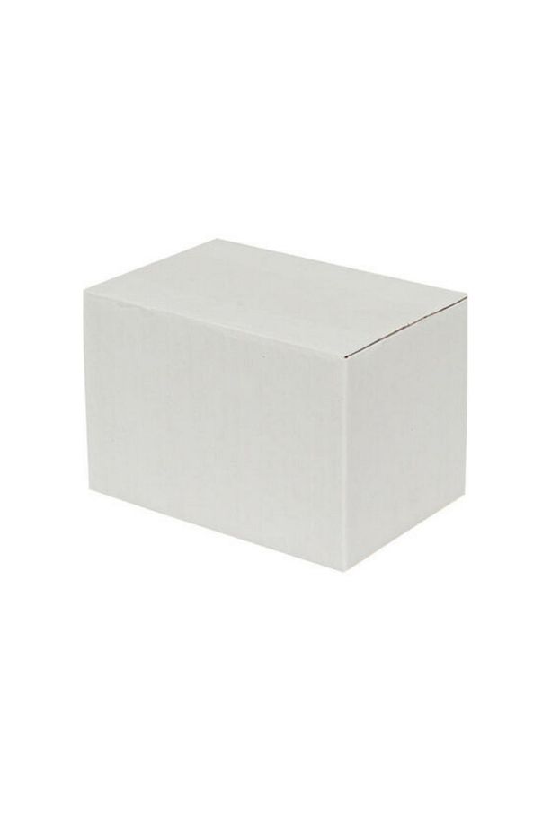 15x10x10 Cm Tek Oluklu Koli Beyaz 10 Adet - 3