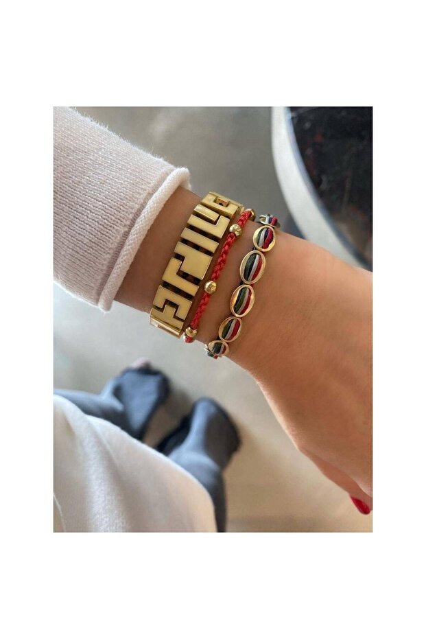 Bronz Round Bileklik - 3