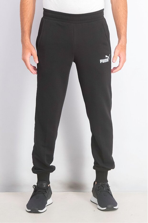 Men Logo Print Sweatpants, Black