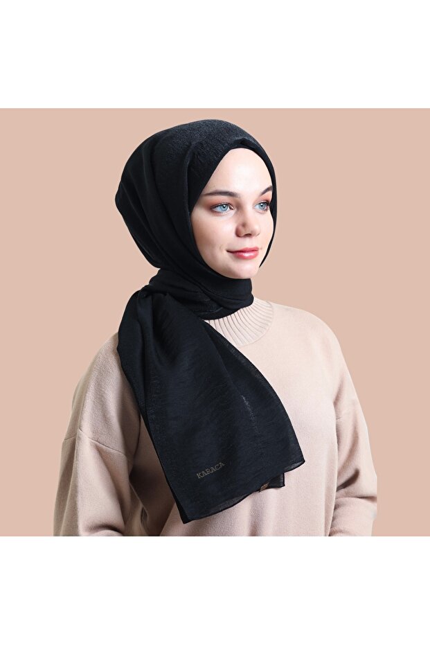 شال وميض أسود
