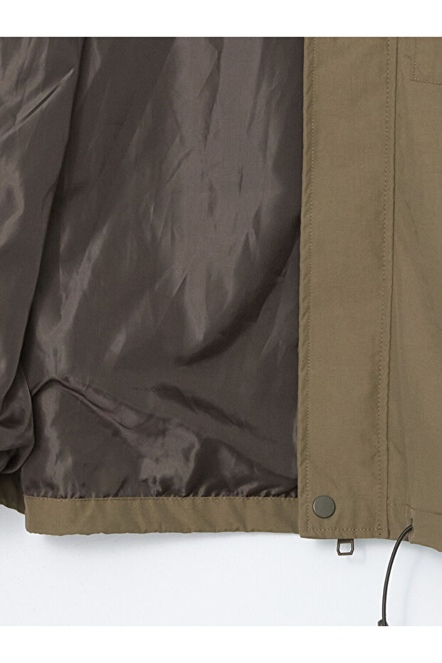 XSIDE Rahat Kalıp Kapüşonlu Erkek Mont - 3