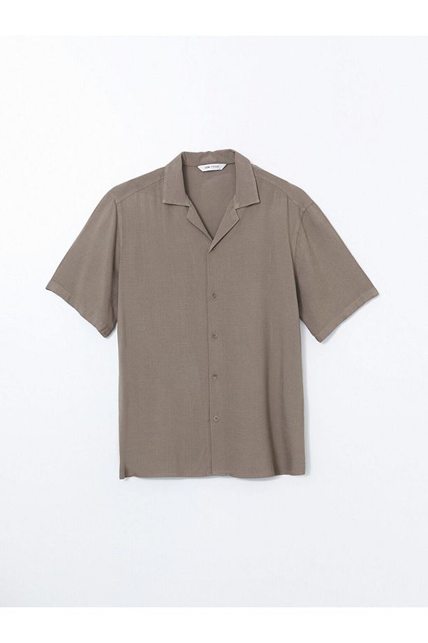 LCW Vision Regular Fit Kısa Kollu Erkek Gömlek - 1