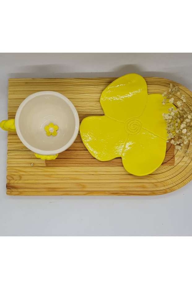 Daisy Cup Handmade Ceramic - 6