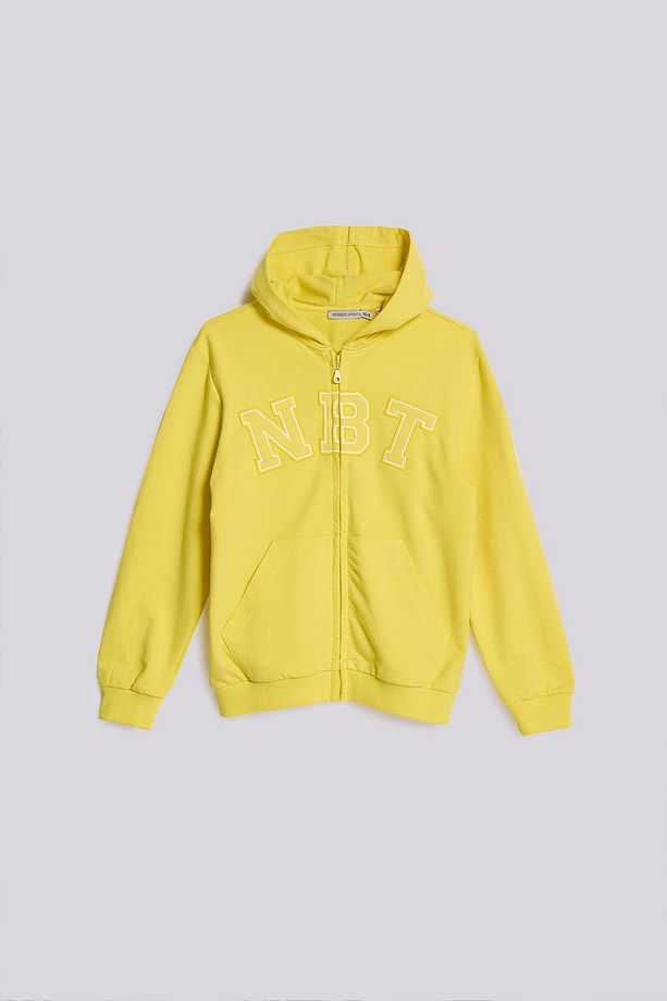 BG Store Erkek Çocuk Sarı Eşofman Üstü - 5