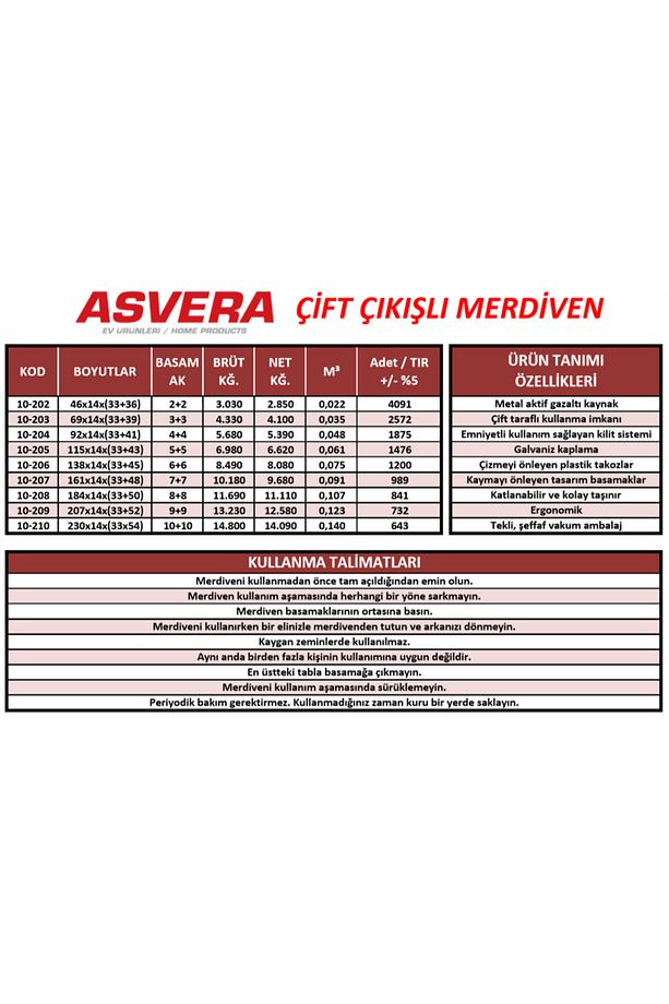 A Tipi Merdiven 4+4-49 - 6