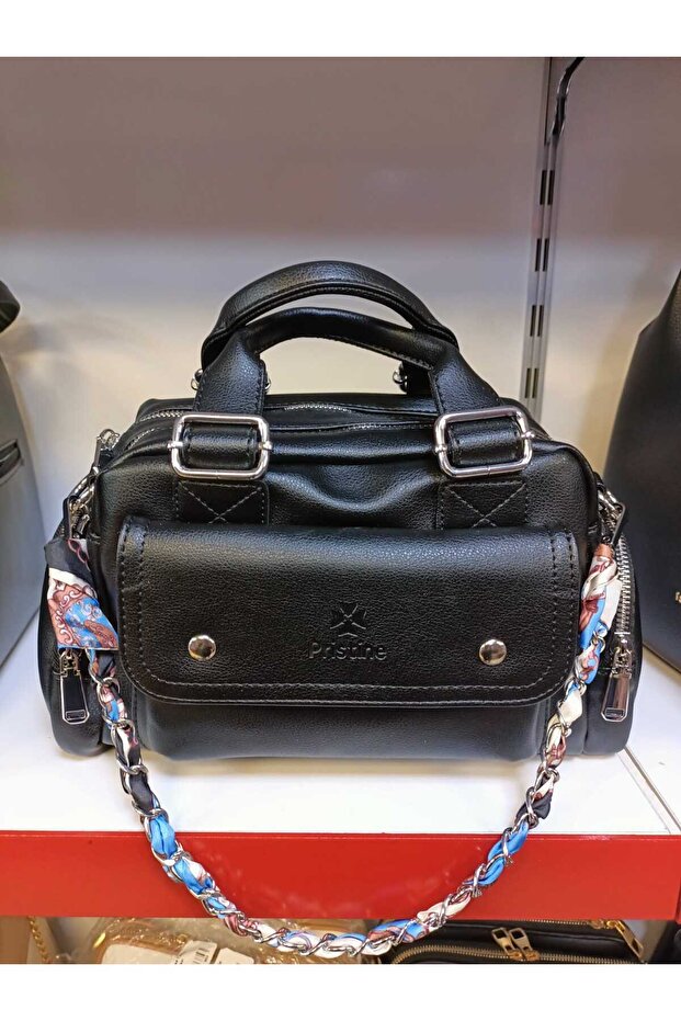 PRİSTİNE ŞIK TASARIM ÇOK GÖZLÜ ÇANTA - 1