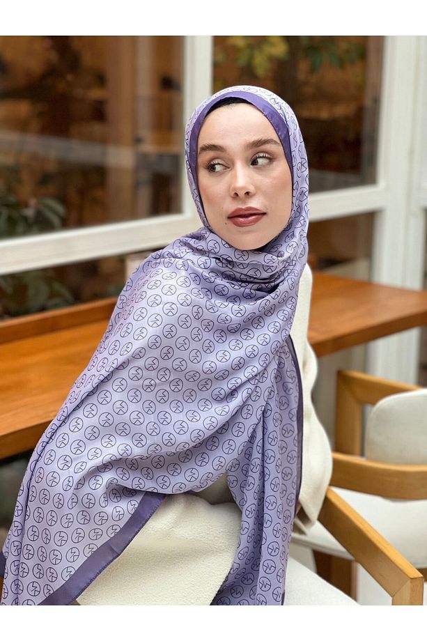 Mk desen Pamuk Şal - 1
