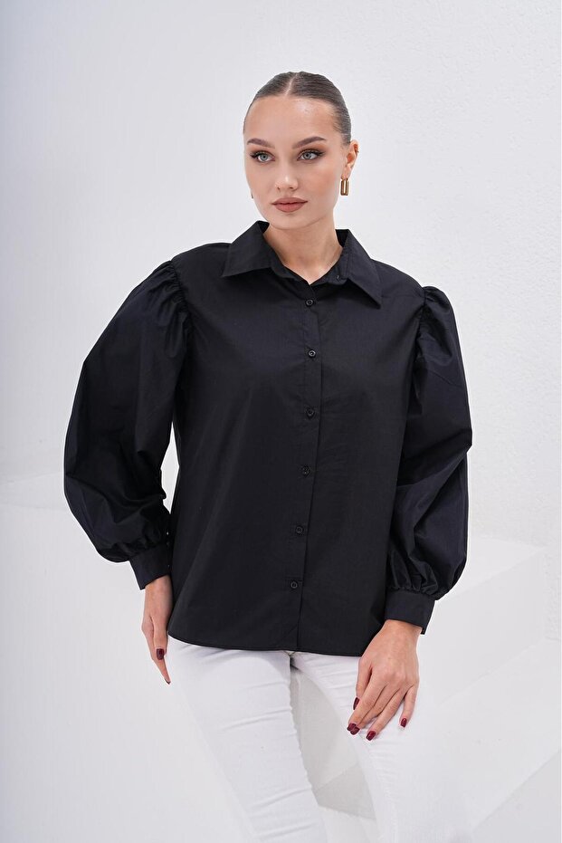 Balonlu Kol Gömlek - 2