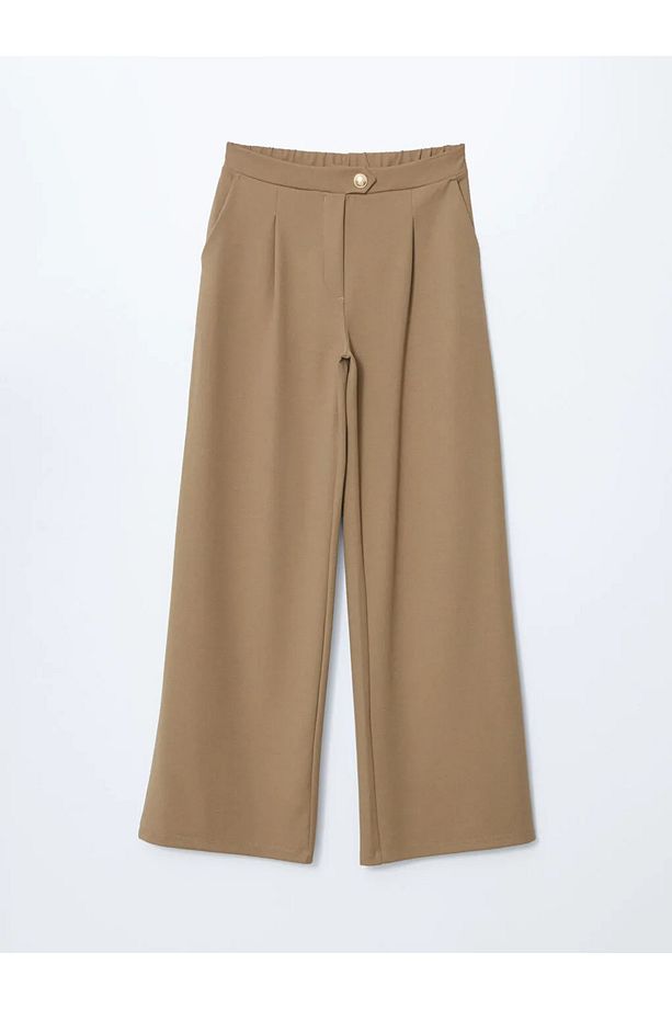 LCW Vision Loose Fit Krep Kadın Pantolon - 1