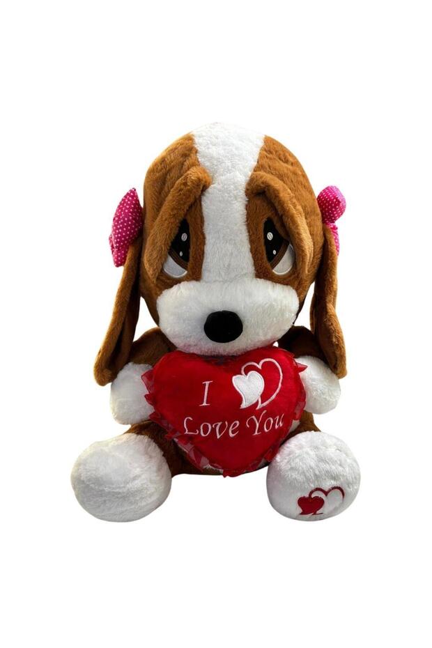 Halley Plush Sad Dog 60 cm 22100 Brown