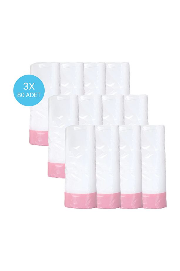 Akıllı Kedi Tuvaleti Çöp Poşeti Seti 3x80 240 Adet 45x32cm (X8620 ILE UYUMLUDUR) - 1
