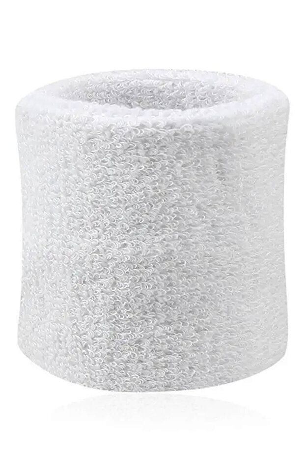 2-Pack Unisex Towel Wristband Sports Fitness Solid Color
