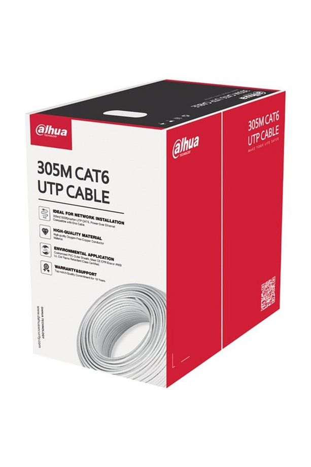 305metre Pfm920ı-6un-c Cat6 Beyaz Utp Data Kablosu - 1