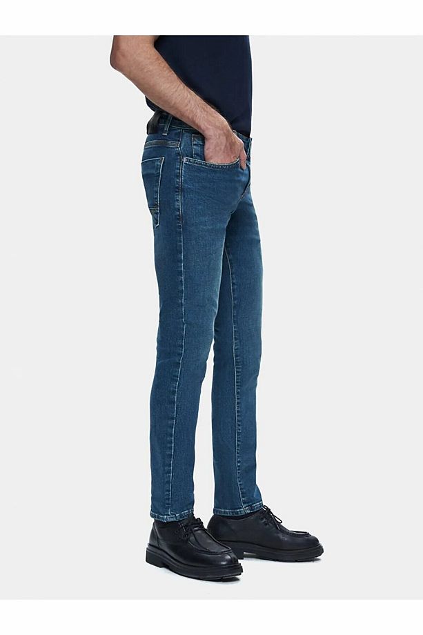 Erkek Mavi Joshua Raiden X Wash Pantolon 01009507591489753962-Std - 4