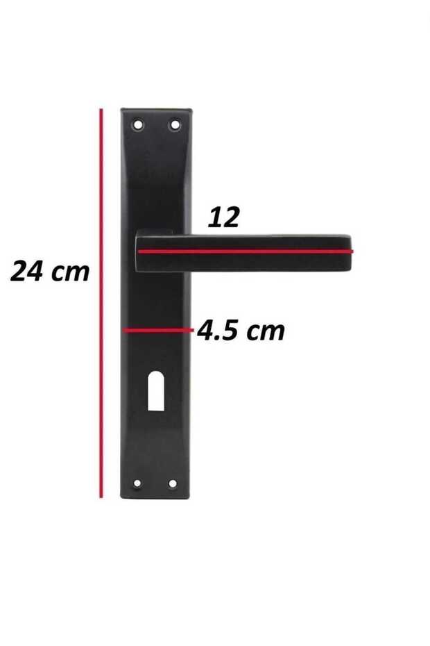 Kapı Kolu Lama Siyah Aynalı Oda - 5