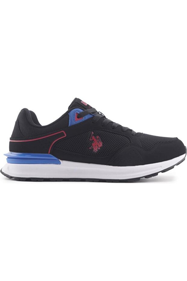 US Polo AssnMartin Men's Walking Shoes Black Red