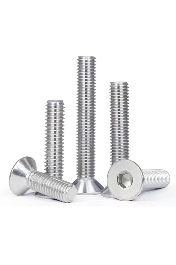 Havşa Başlı inox imbus 10.9 DIN 7991 A2 Paslanmaz Çelik Civata M4x20 mm 20 Adet - 4