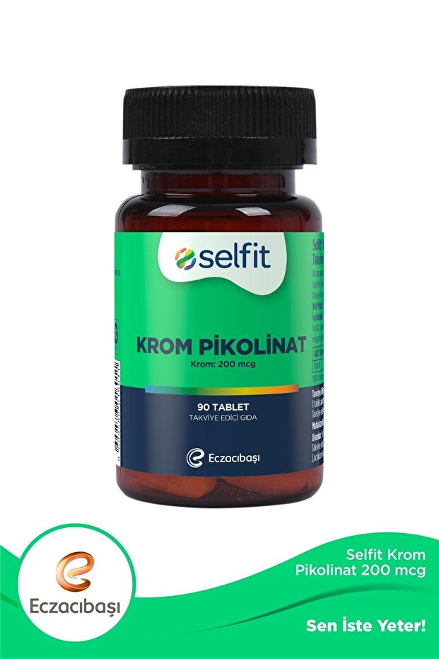 Krom Pikolinat 200 mcg 90 Tablet - 2