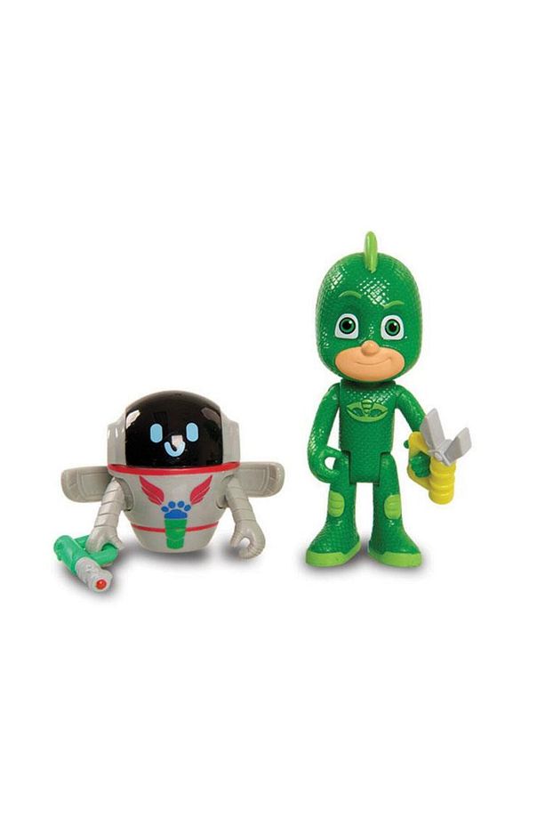 Pijamaskeliler Ikili Figür - Kertenkele Çocuk Ve Robot Pjm65b00 - 1