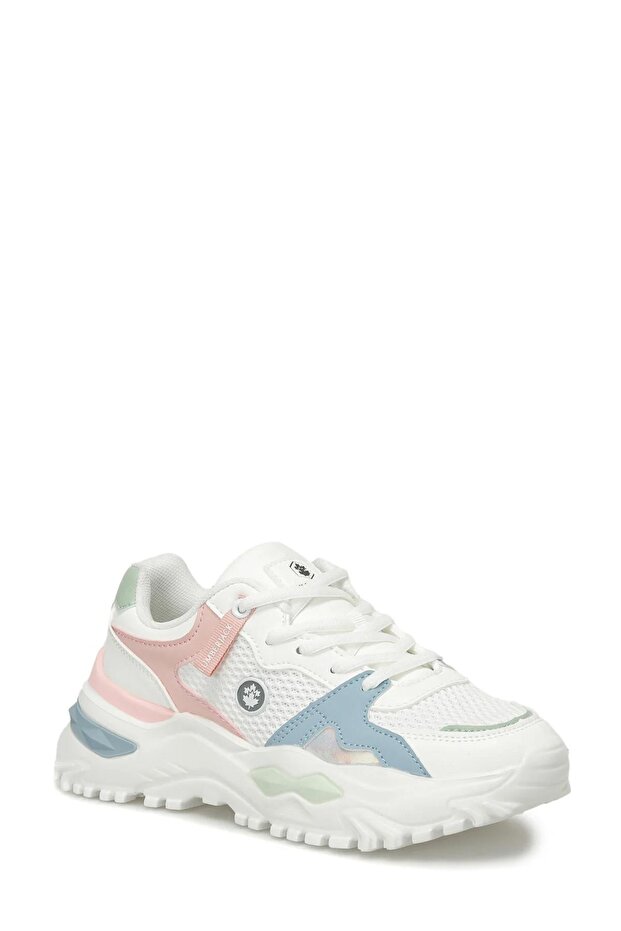 Chuke 4Fx Women's White-Blue-Pink Sneaker Shoes