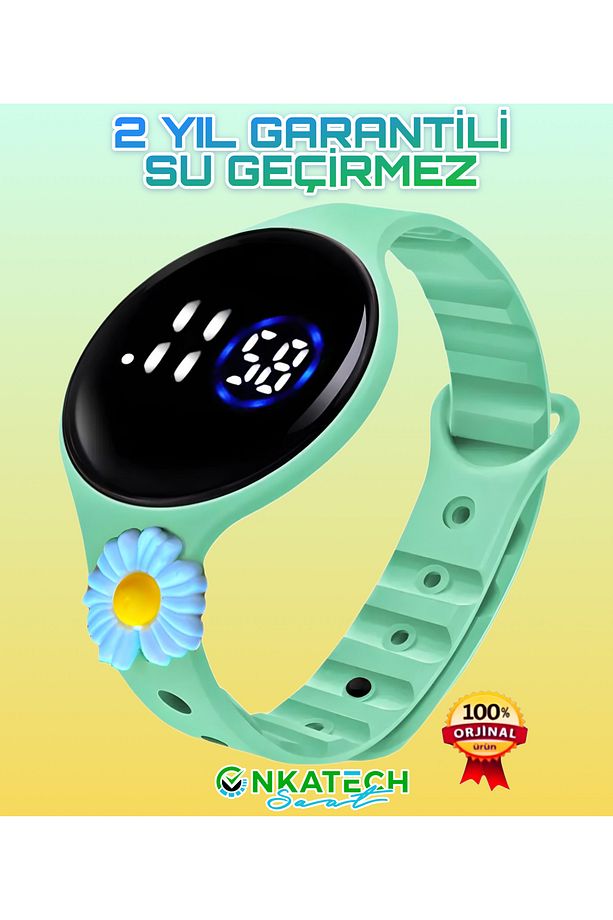 Intermax Smartv1- V80 Su Geçirmez Figürlü Dijital Dokunmatik Led Ekran Çocuk Saati - 1