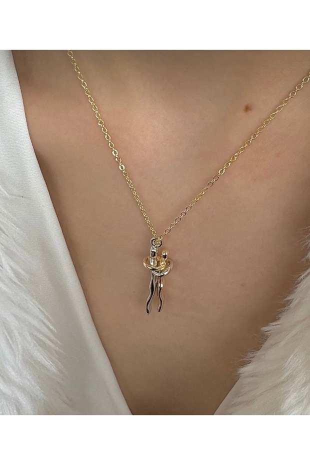 Sarılan Çift Kolyesi - 3