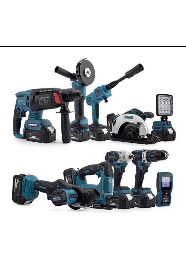 10 lu set matkap seti takımı ful set - 2