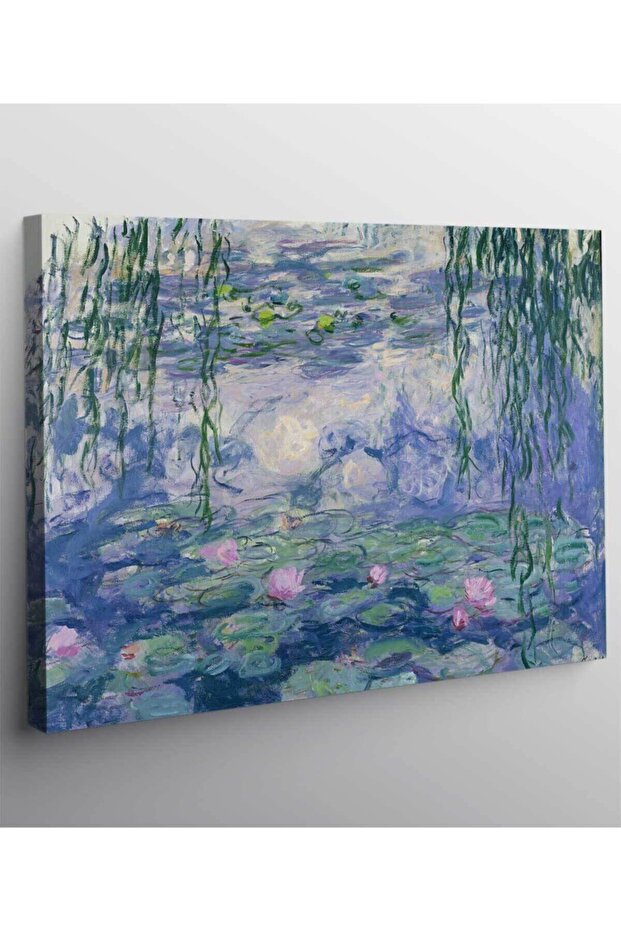 Claude Monet-nilüferler Kanvas Tablo - 1