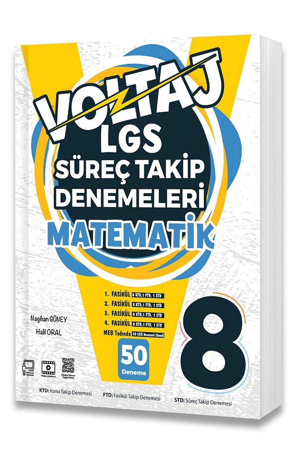 8.SINIF VOLTAJ MATEMATİK LGS SÜREÇ TAKİP DENEMELERİ - 1