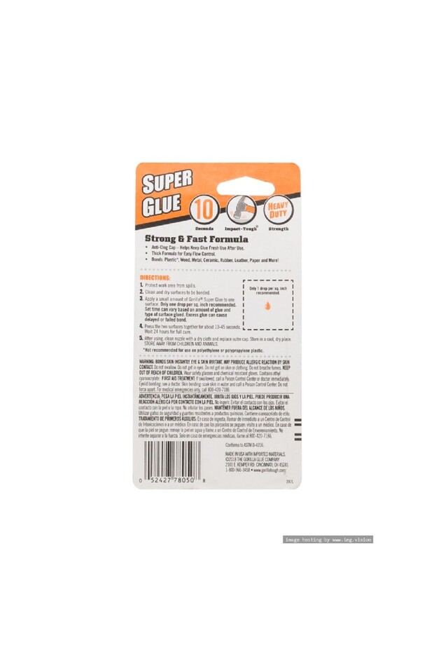 Super Glue 15g Made In Usa