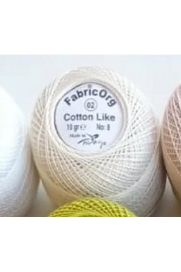 Cotton Like Etamin-kanaviçe Iplik (10 GR-NO8 İP) - TEK YUMAK - 2 Numaralı Renk - 2