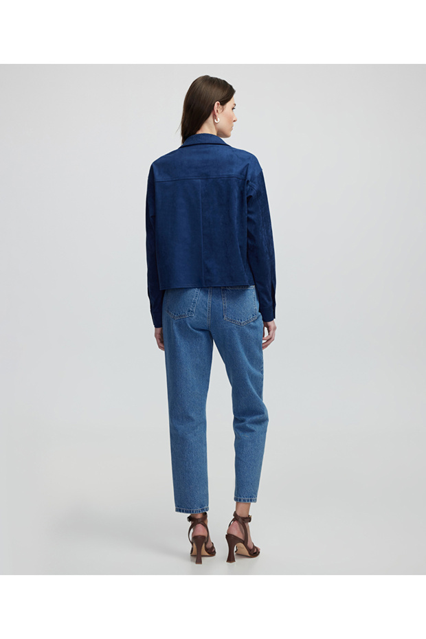 Monogram baskılı gömlek - 7