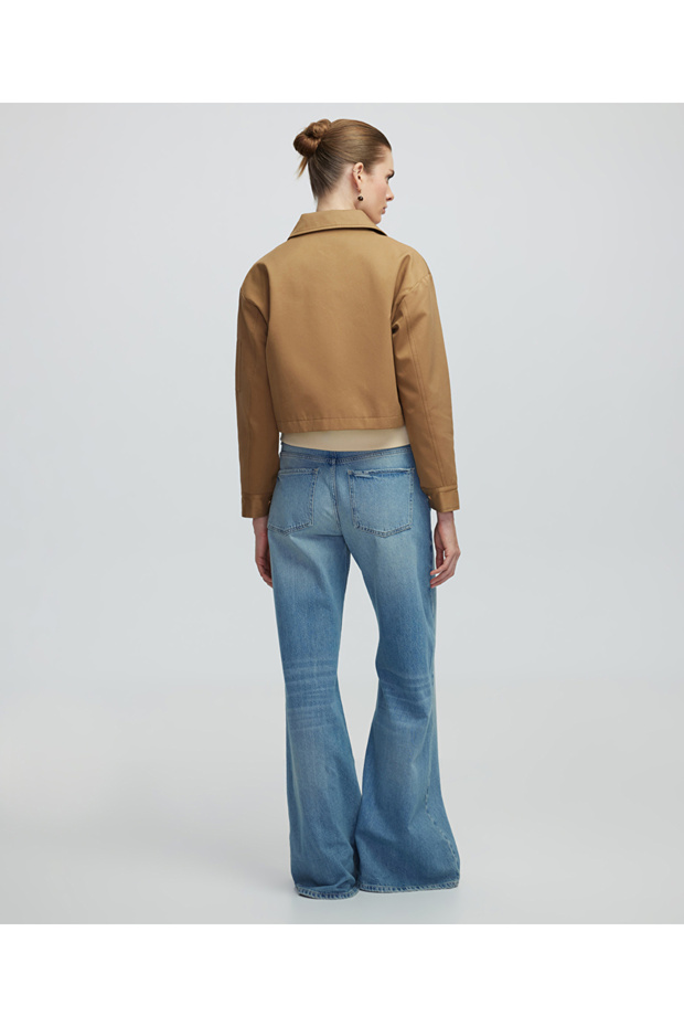 Çift parça görünüm mont - 7