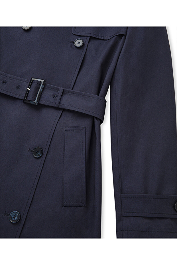 Kuşaklı trençkot - 4