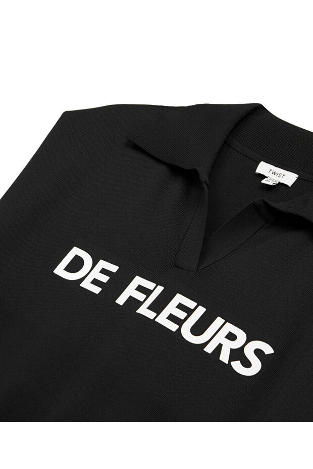 SLOGAN BASKILI TRİKO - 4