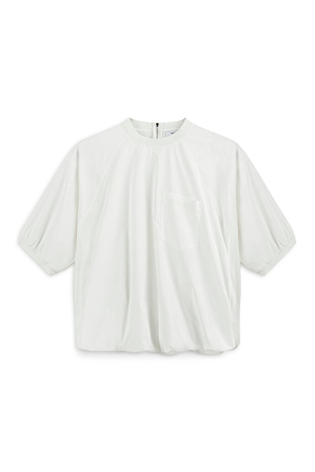 TEKNİK KUMAŞ BLUZ - 3