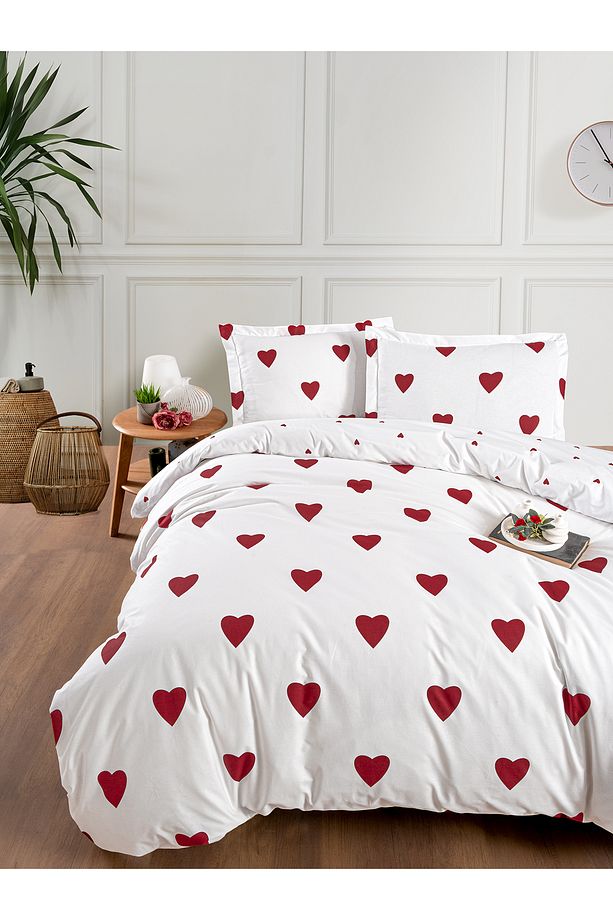 Fitted Ranforce Nevresim Takımı Çift Kişilik Amore - 1