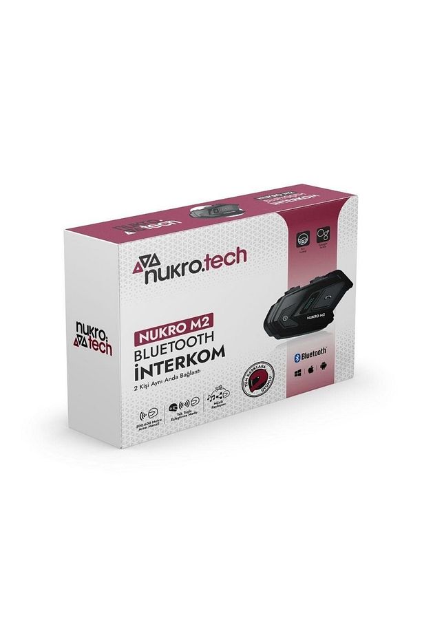 Nukro M2 Bluetooth Intercom Seti - 4