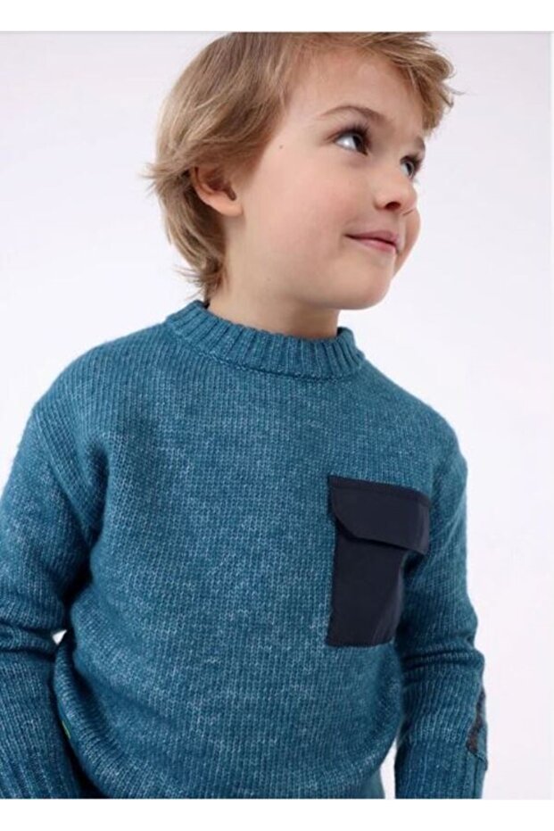 Boy's Knitted Sweater 4326 - 1