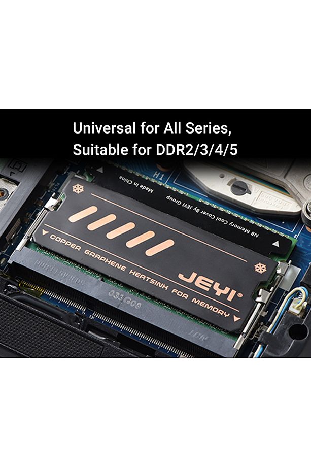 JEYI Ram Soğutucu 2/Adet Isı Emici Termal Soğutucu Laptop Dizüstü  İçin DDR/DDR2/DDR3/DDR4/DDR5 - 7