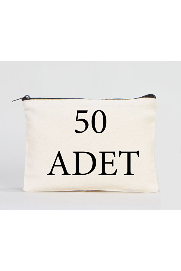 50 Raw Cloth Bags - Pen Holder, Makeup and Wallet Clutch Bag